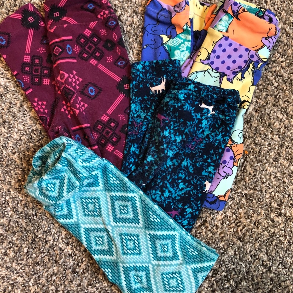 Kids Lularoe leggings lot